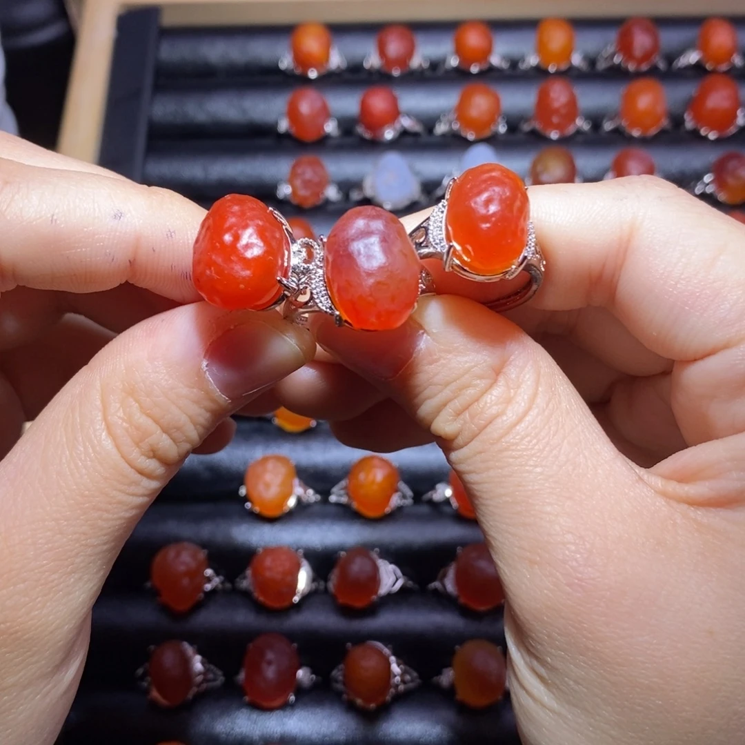 *****玛瑙/玉髓合金戒指