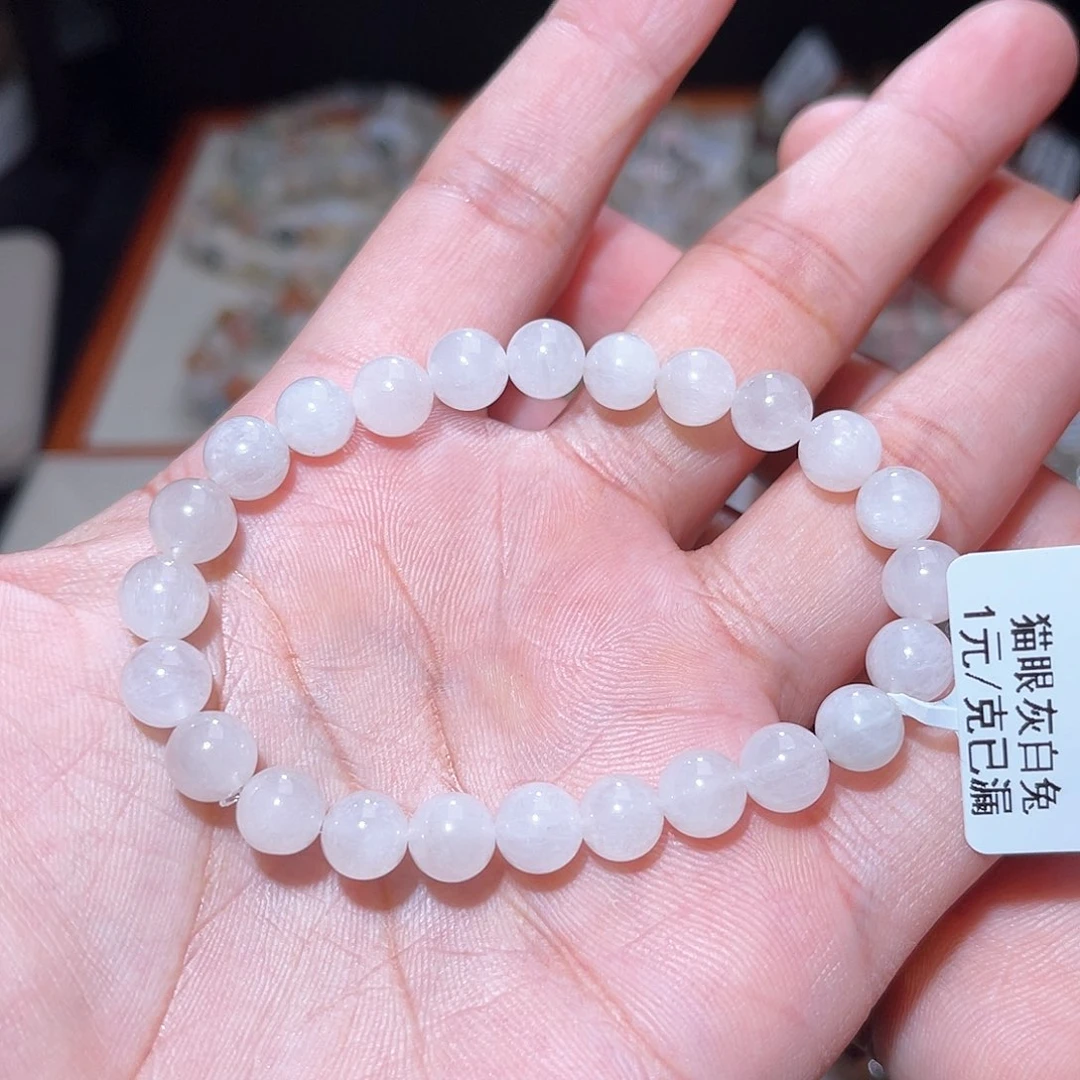 水晶手链未镶嵌328号主图手串  7+