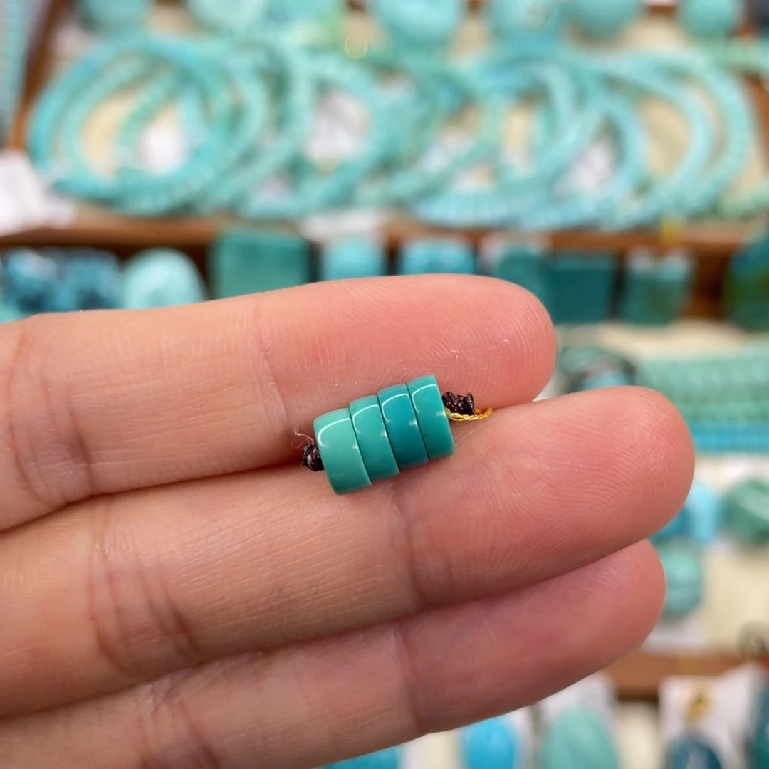 绿松石未镶嵌挂件