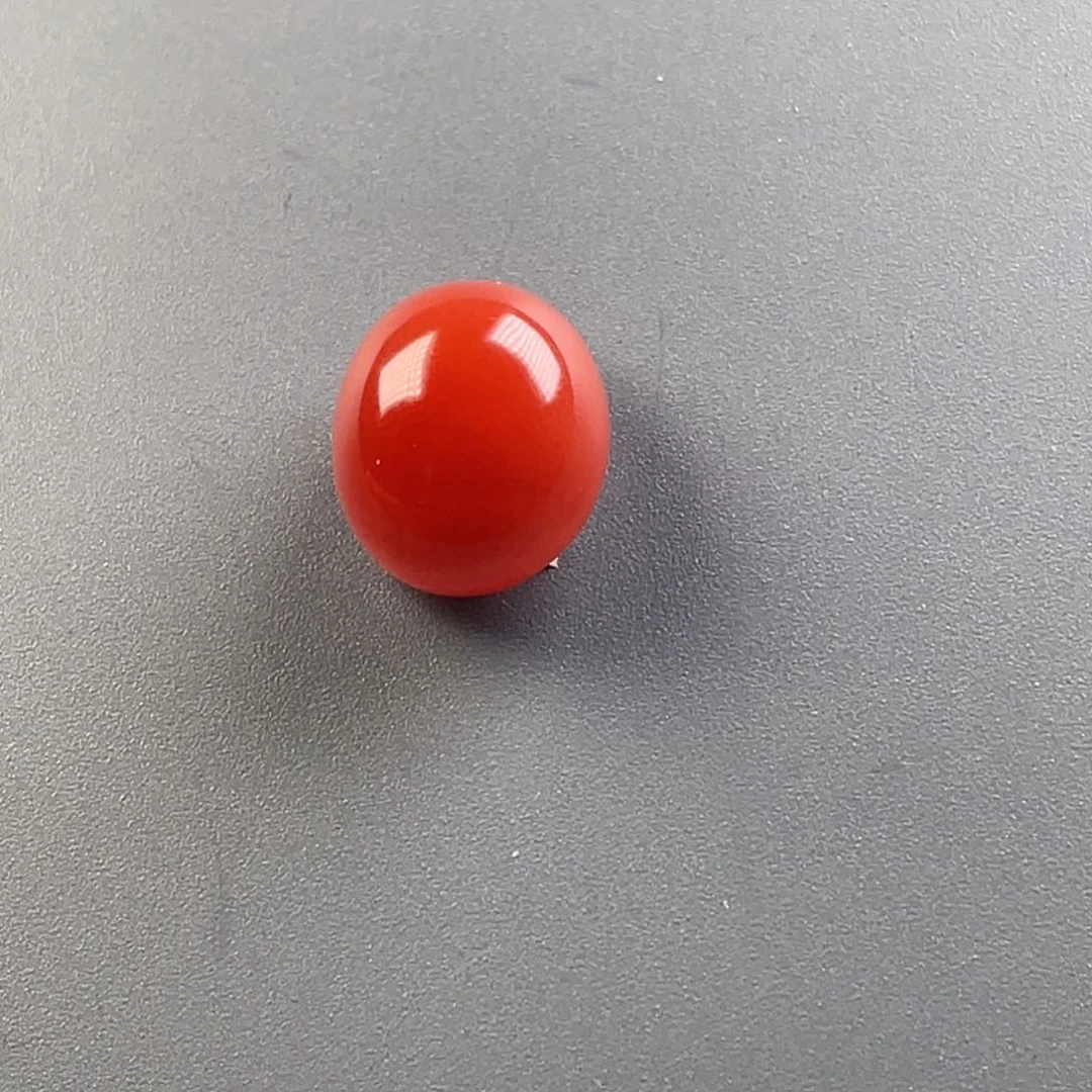 南红玛瑙天然原矿杨柳冰粉戒面未镶嵌阳*路