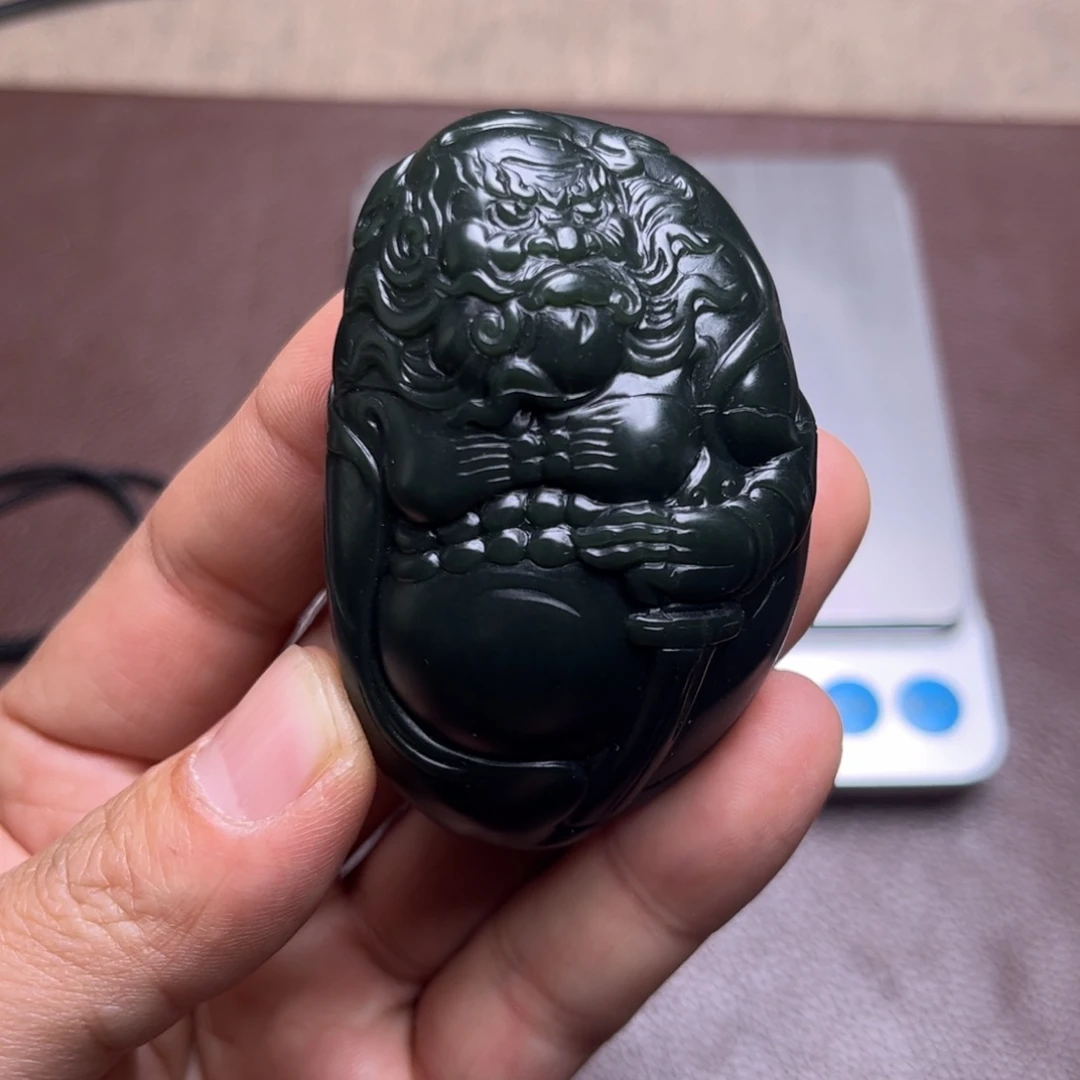 和田玉未镶嵌吊坠(不含链)