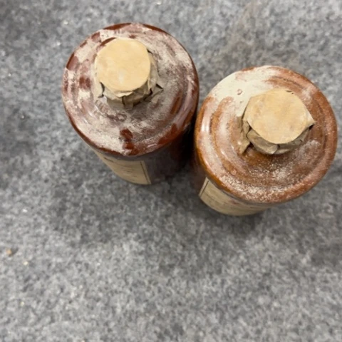 盘子瓶子手工手绘