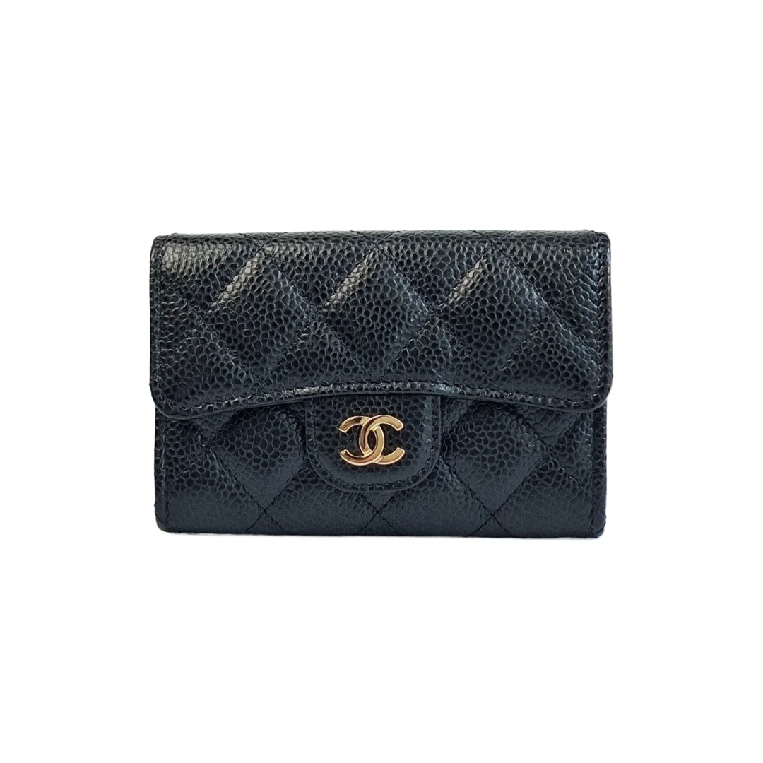 99新 Chanel/香奈儿  安洁利严选O-CARD HOLDER/BK0150874 钱包