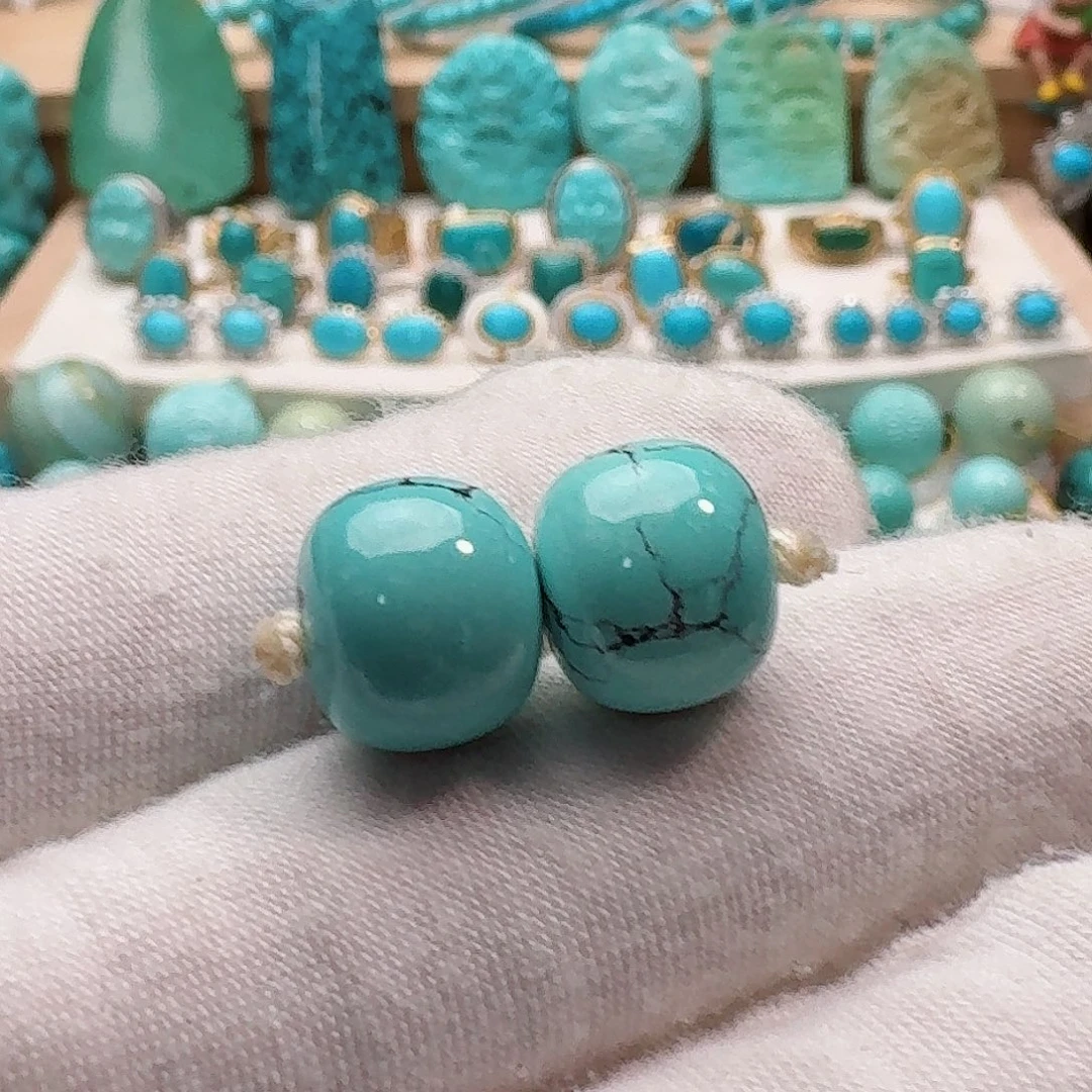 绿松石未镶嵌配饰