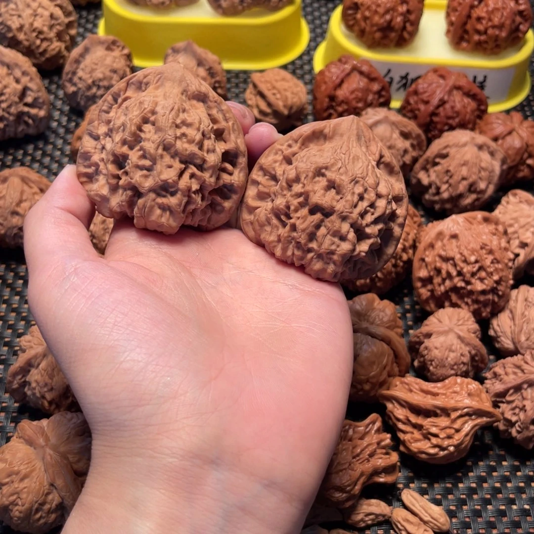 乌***庭吊坠文玩核桃51官帽