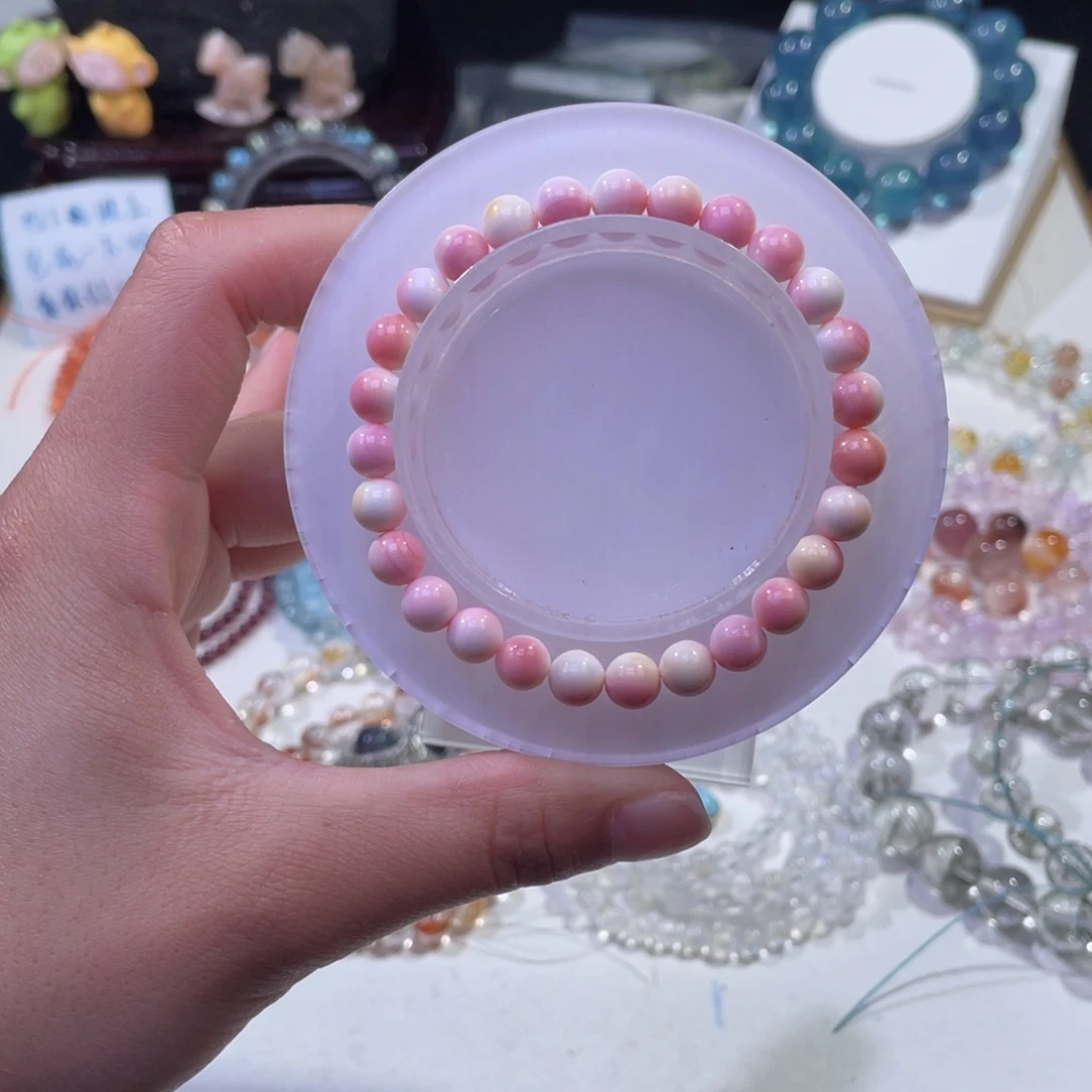 未镶嵌手链水晶6+