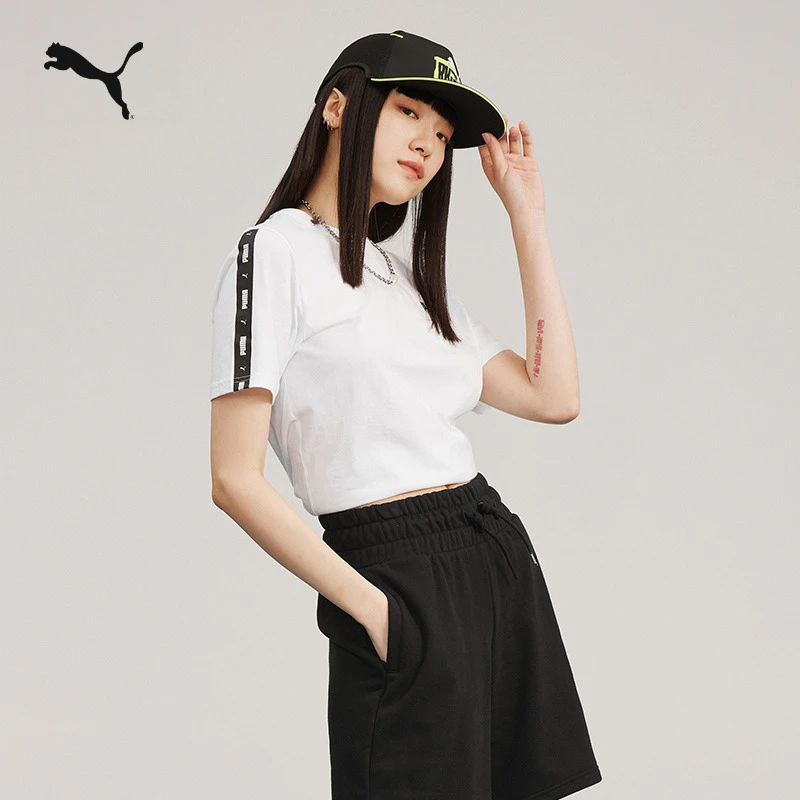 【PUMA彪马官方】男女串标运动百搭短袖圆领T恤 ESS+ TEE 670931