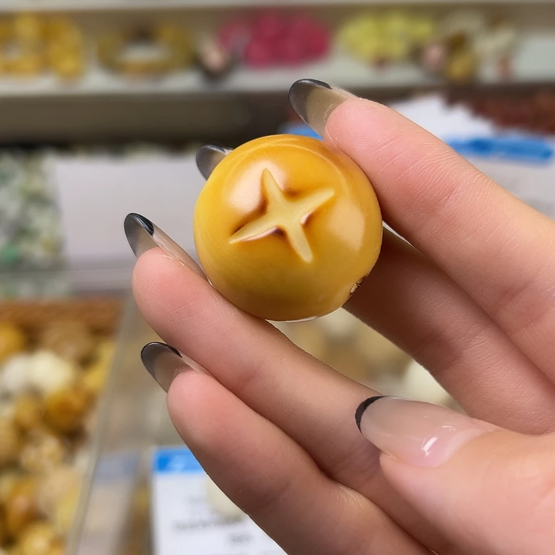 菩提根/象牙果吊坠瑕疵炭烤香菇包4颗