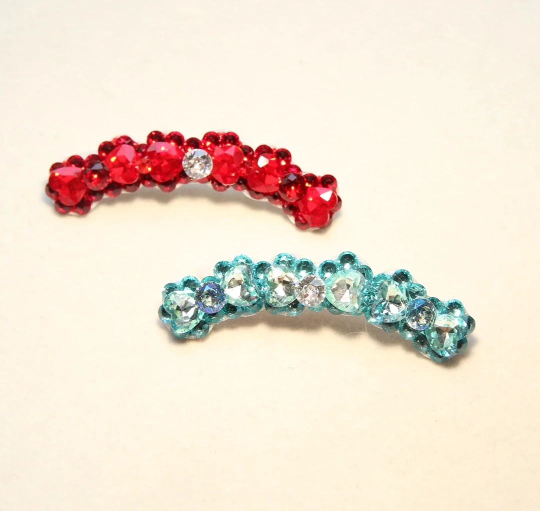 S011简约高品K9满钻轻宠物发夹马尔济斯约克夏西施