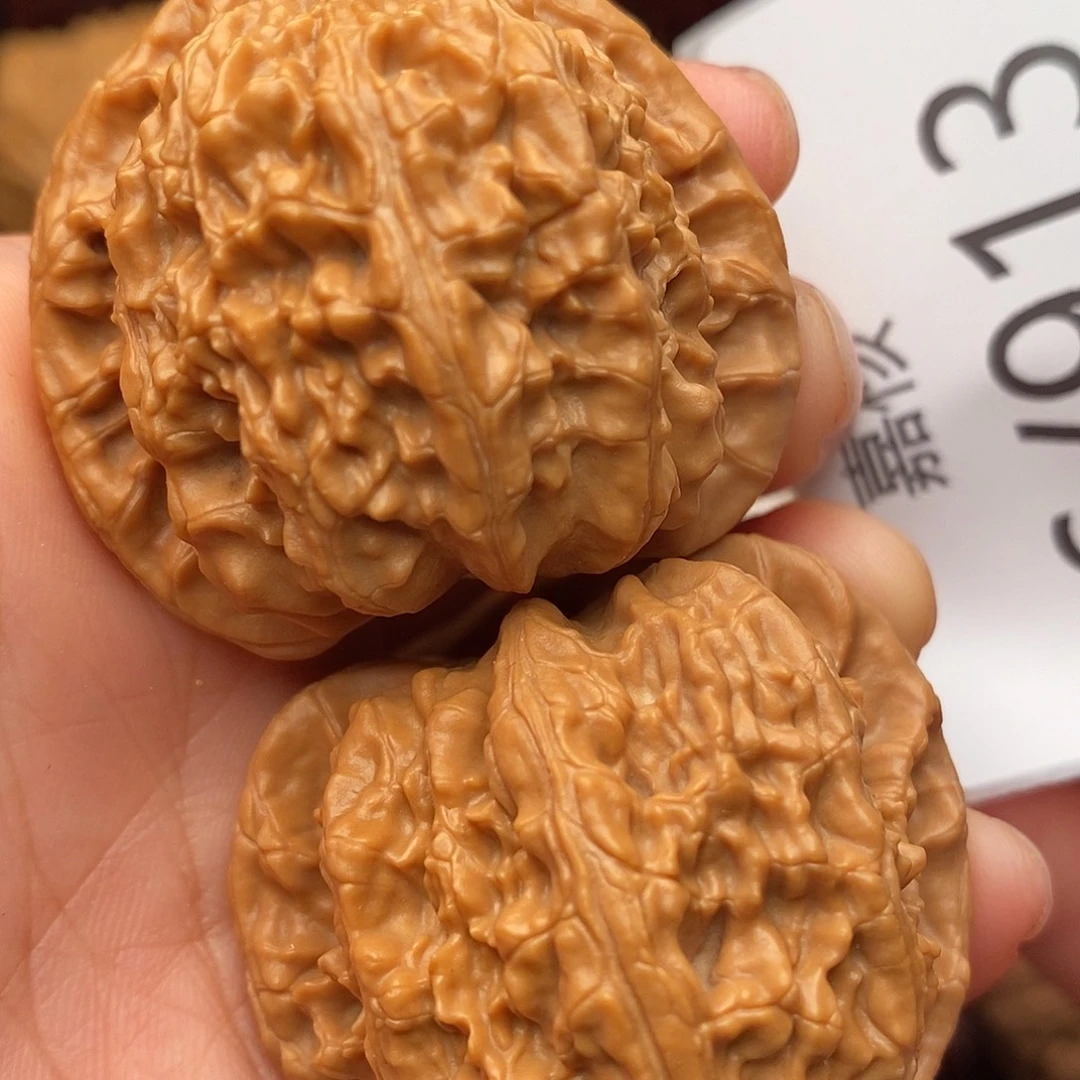 把件文玩核桃42白狮子