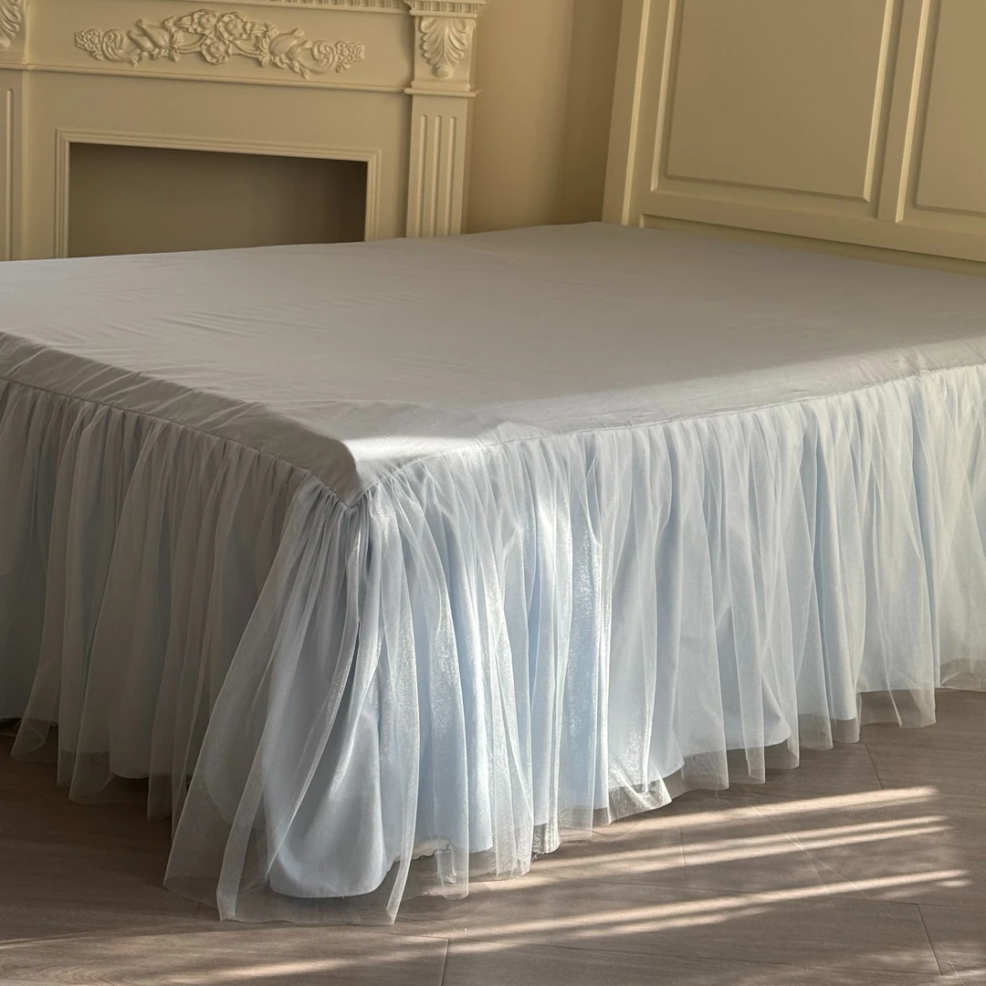 【蕾丝单床裙】法式公主风蕾丝纱边仙气单床裙