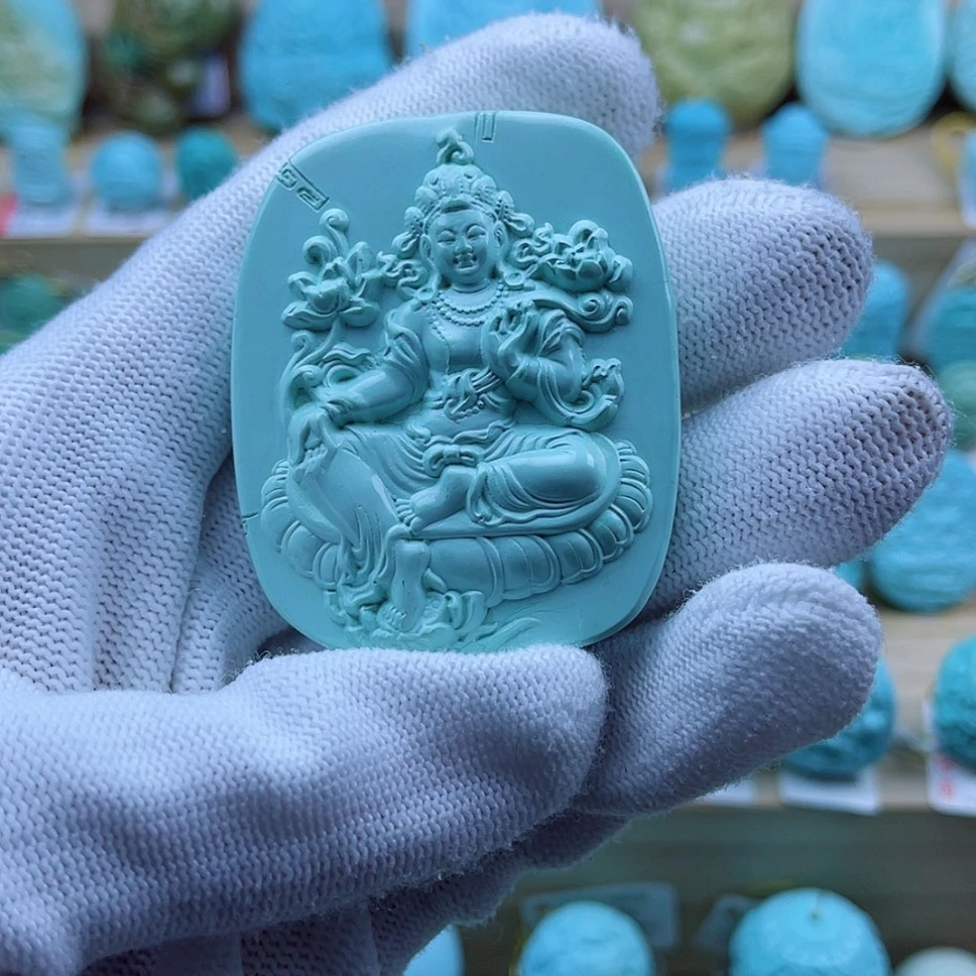 绿松石未镶嵌珠宝奇石