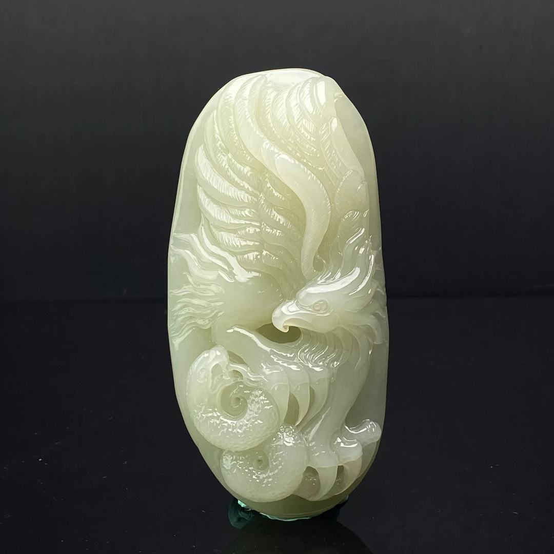 HK4004LY 和田玉 大展宏图/朵云轩