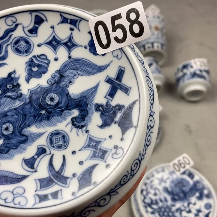 琦***茶瓷片手工手绘手工制作