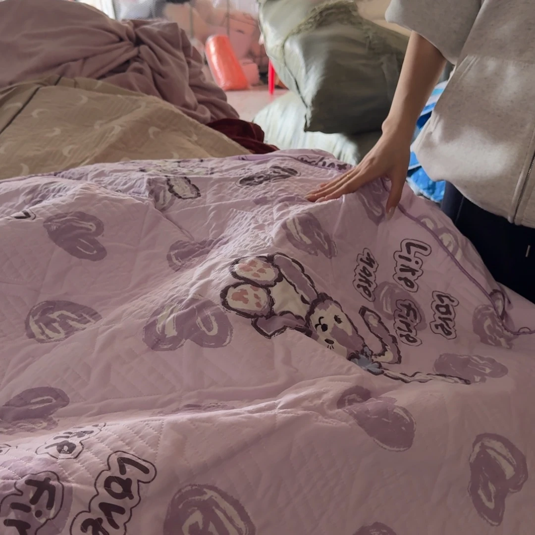 原驼毛羊羔毛夹棉防水一米五