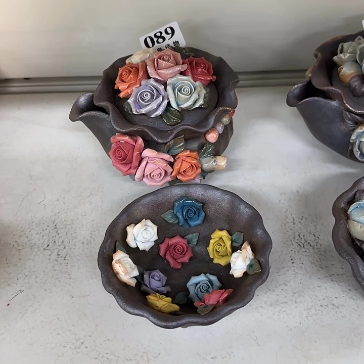 山泉造物手工制作柴烧089一套