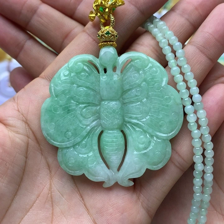 颈饰未镶嵌翡翠翡翠