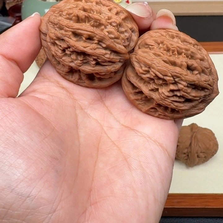 把件文玩核桃全品虎头40