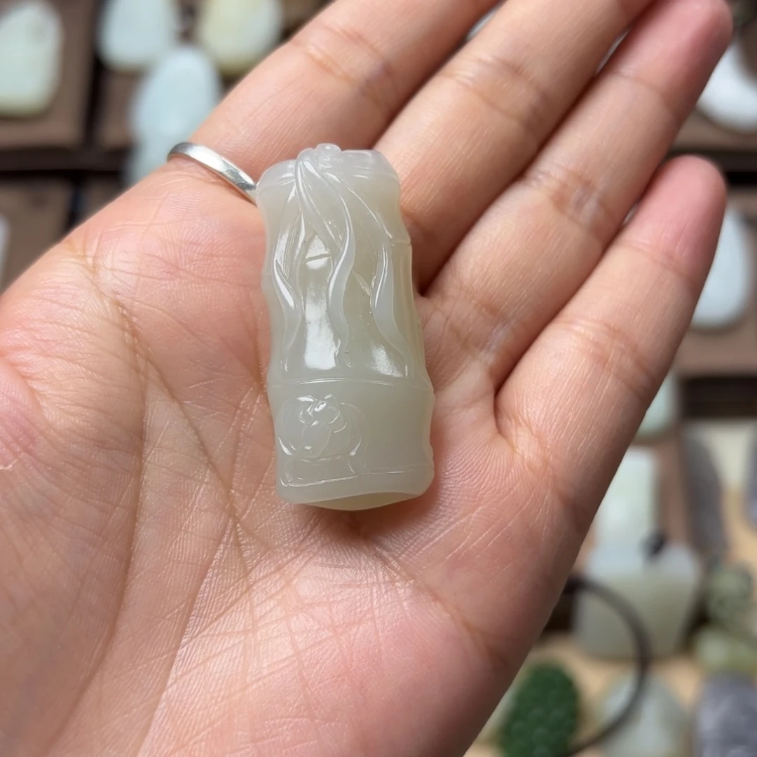 和田玉颈饰未镶嵌@****妈