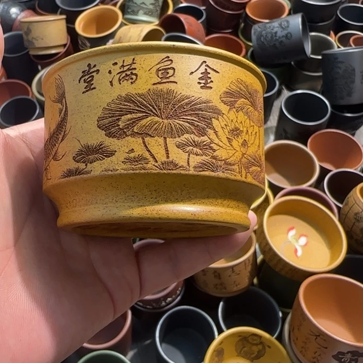 茶杯紫砂全手工制作工艺