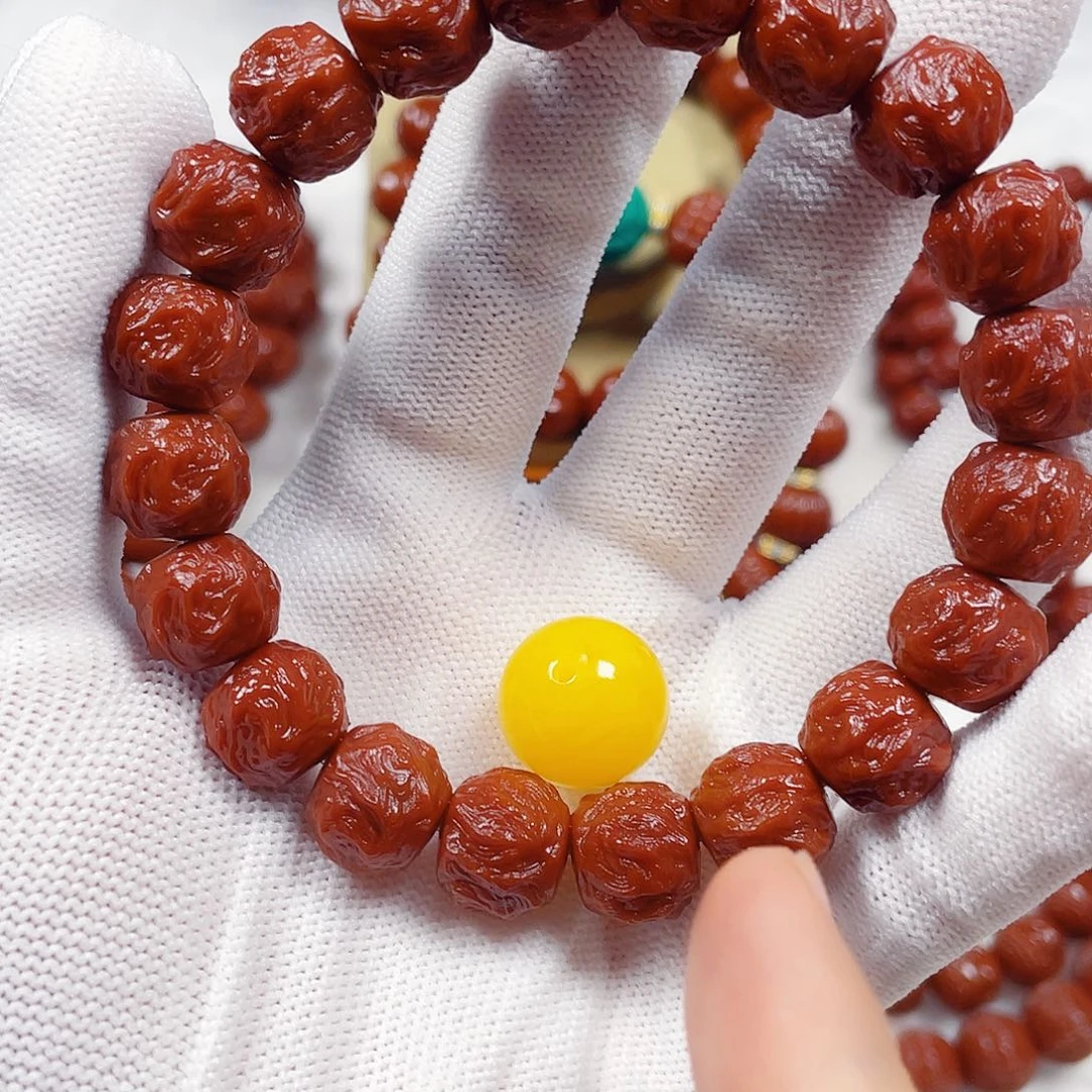 天***^猴头核桃吊坠猴头