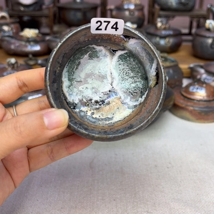 壶裸柴烧陶瓷茶具