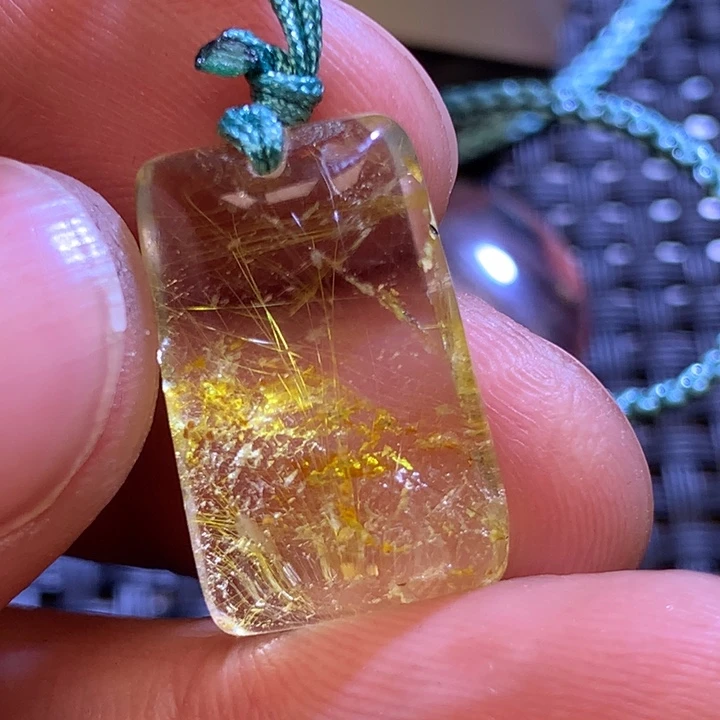 水晶吊坠(不含链)未镶嵌丹*