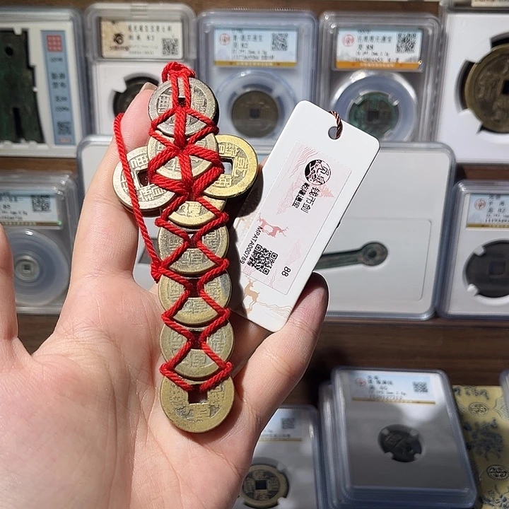 铜洛神 乾隆钱币剑