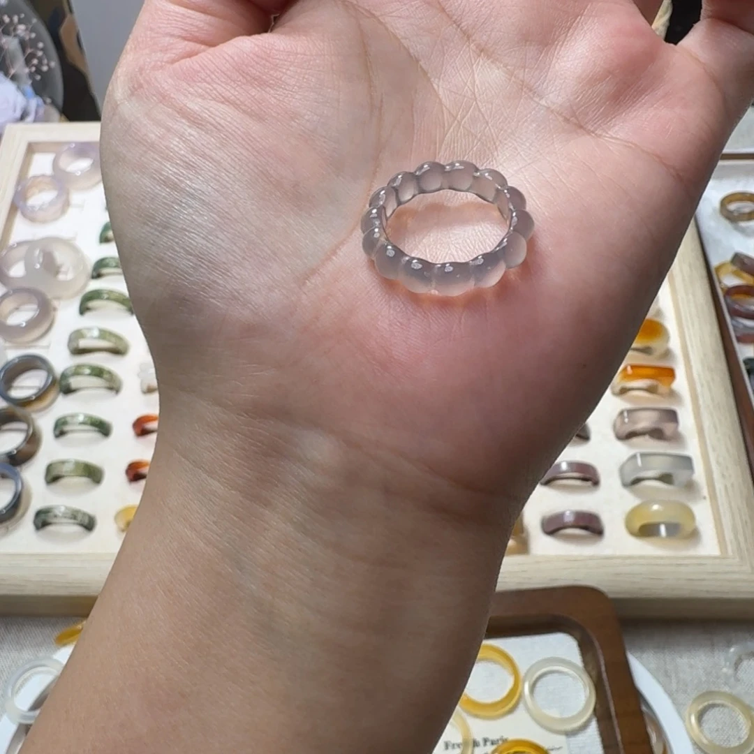 未镶嵌戒指玛瑙/玉髓825港14