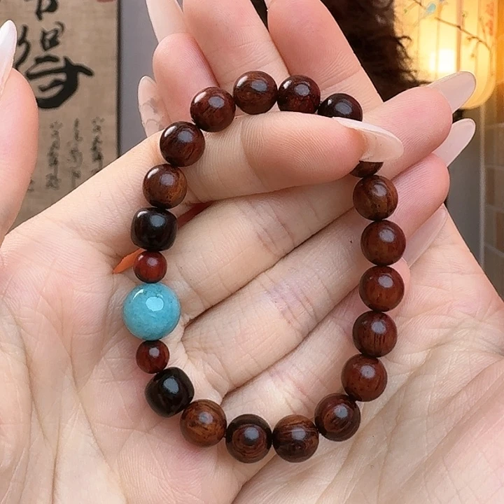 降真香手串/手链英****a海南降真香单圈随形