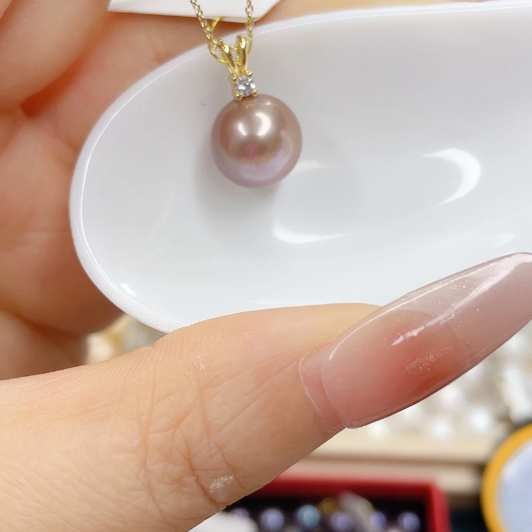 淡水珍珠未镶嵌吊坠(赠链)