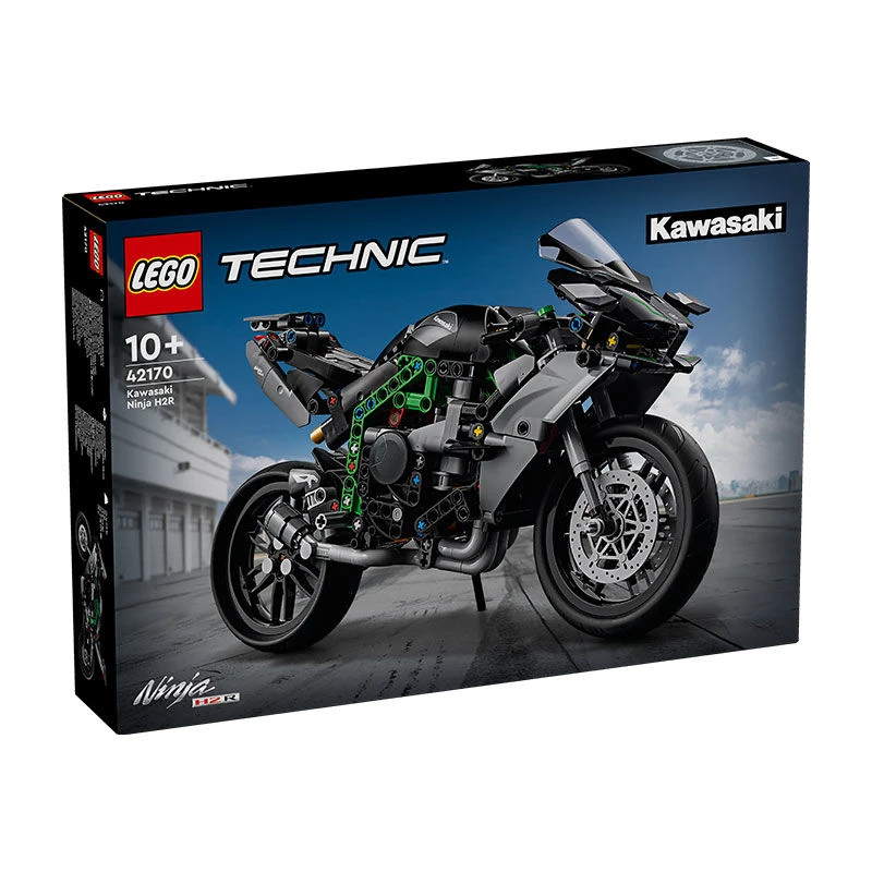 LEGO/乐高Kawasaki Ninja H2R 摩托车 42170玩具生日礼物