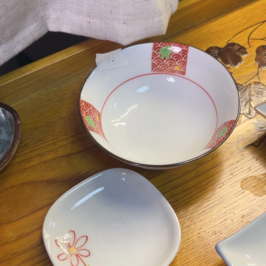 瓷片赤绘风两件套37