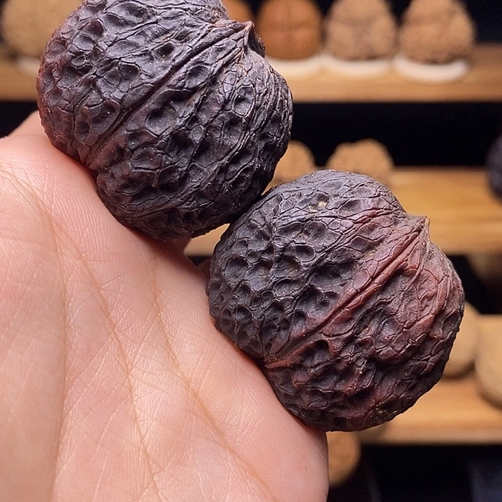 吊坠文玩核桃猴头元宝40