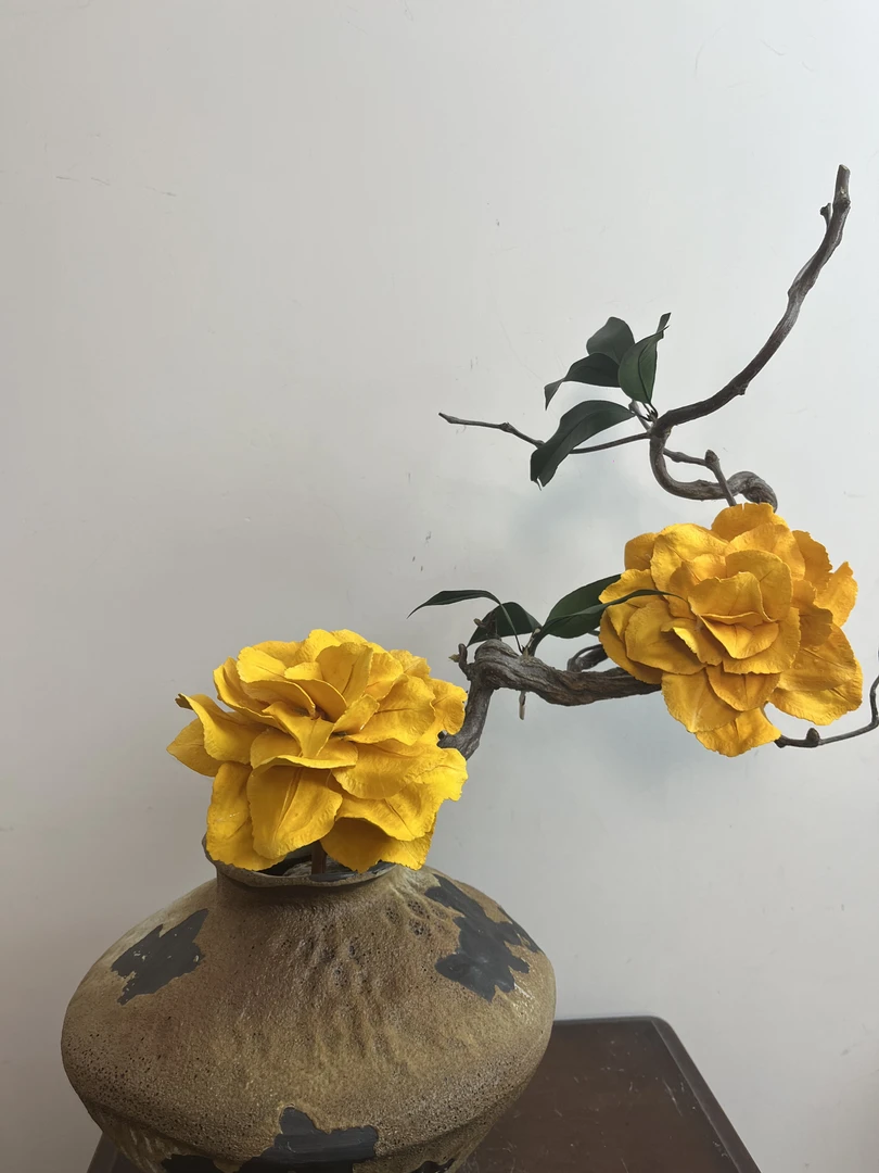中式家居摆件永生花
