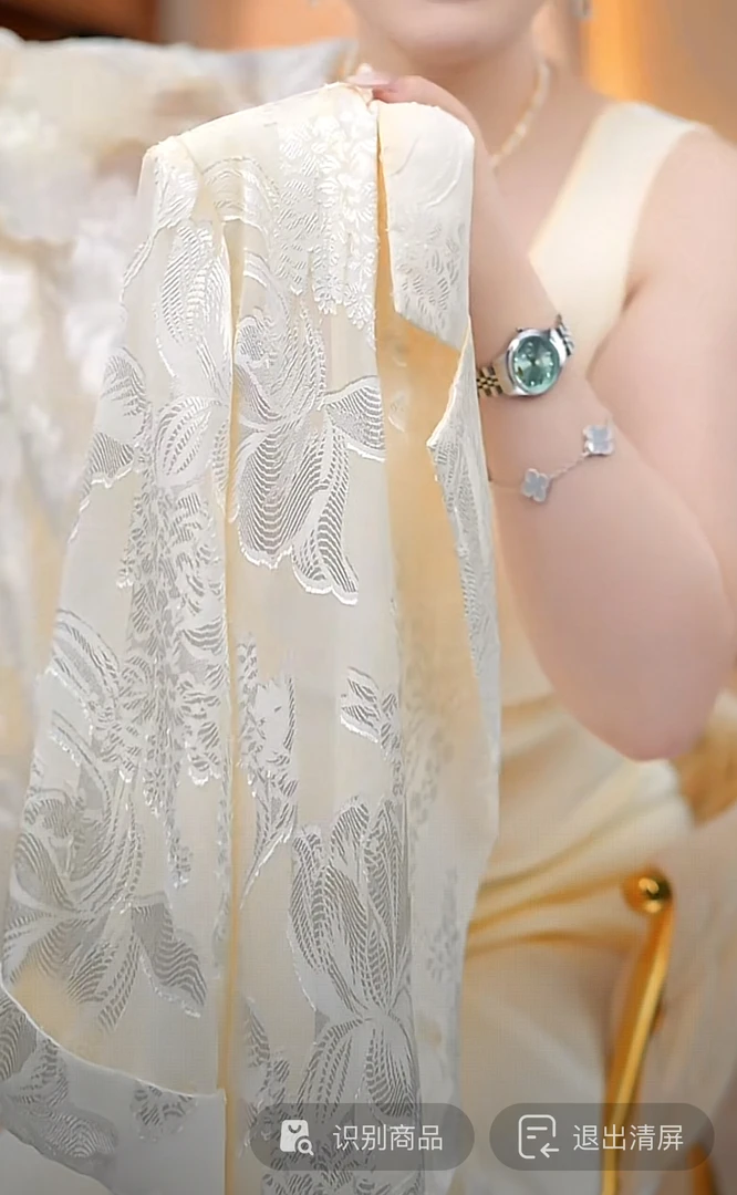 美琳 25款浅香花影优雅气质显瘦百搭时尚度假外套W52J36144