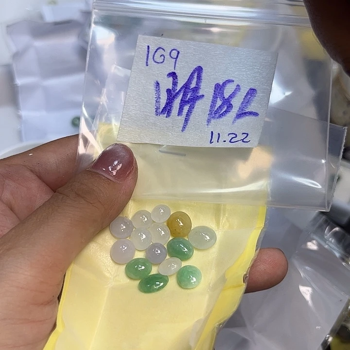 明***心定制翡翠未镶嵌不
