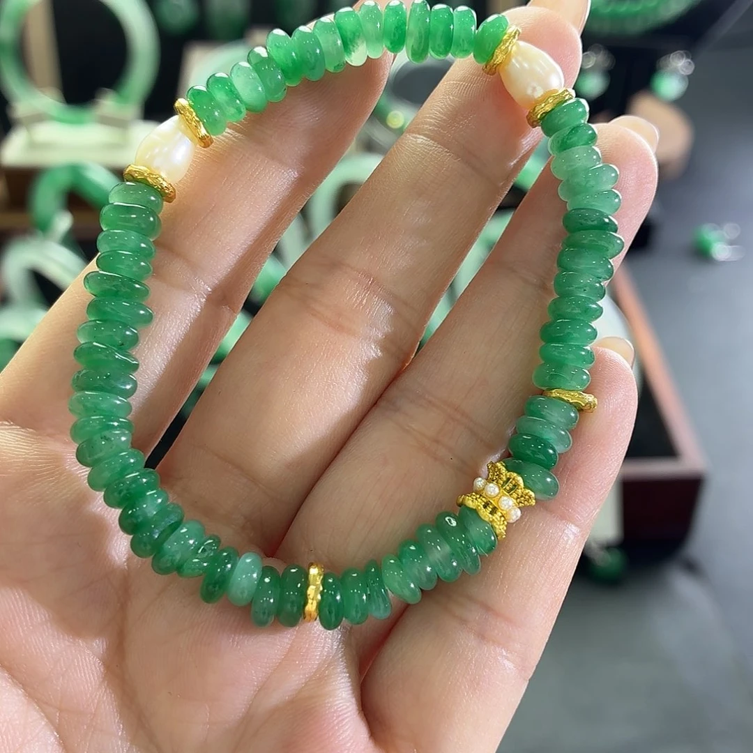 石英质玉未镶嵌手串