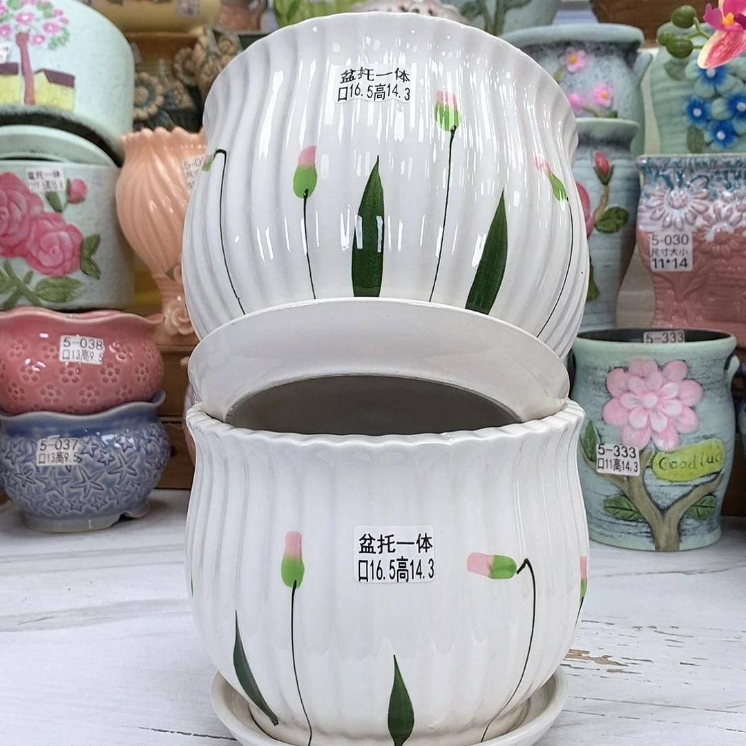 陶瓷@陶瓷花盆@@58383718600