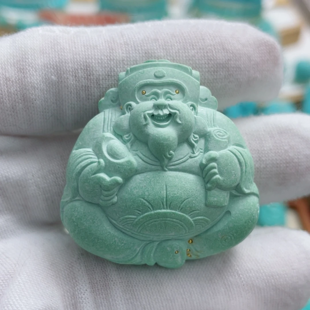 绿松石未镶嵌珠宝奇石