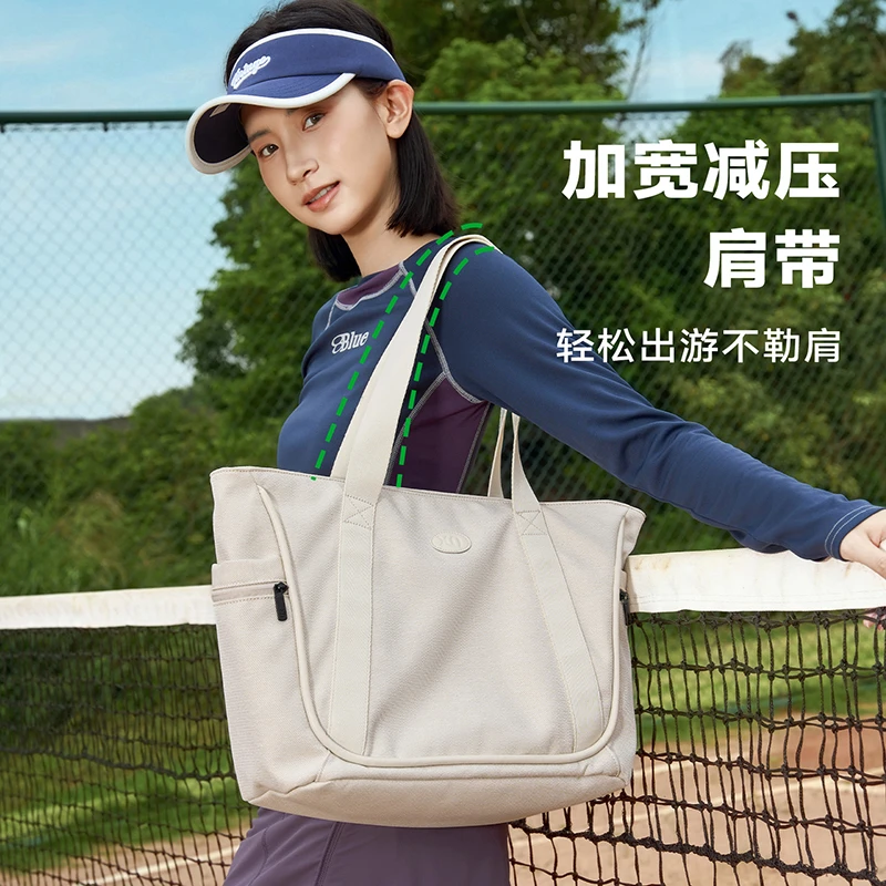 托特包女士休闲旅游单肩包大容量通勤手提包大学生上课百搭电脑包