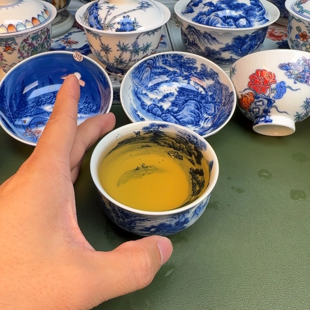 陶纯手工纯手绘茶具317