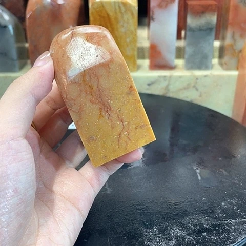 寿山石印石曾**海寿山石印石