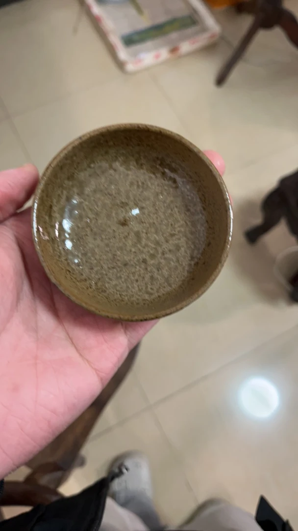 纯手工拉坯柴烧杯