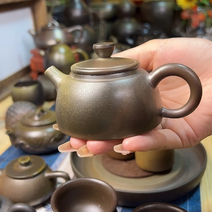 道***子柴烧全手工原矿泥料