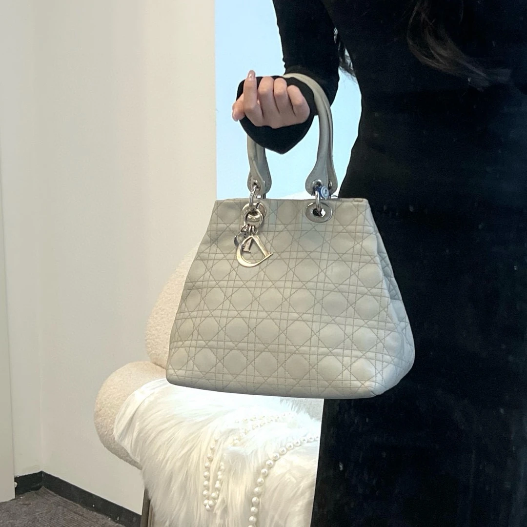 95新 DIOR/迪奥 dior七格戴妃托特包手提包