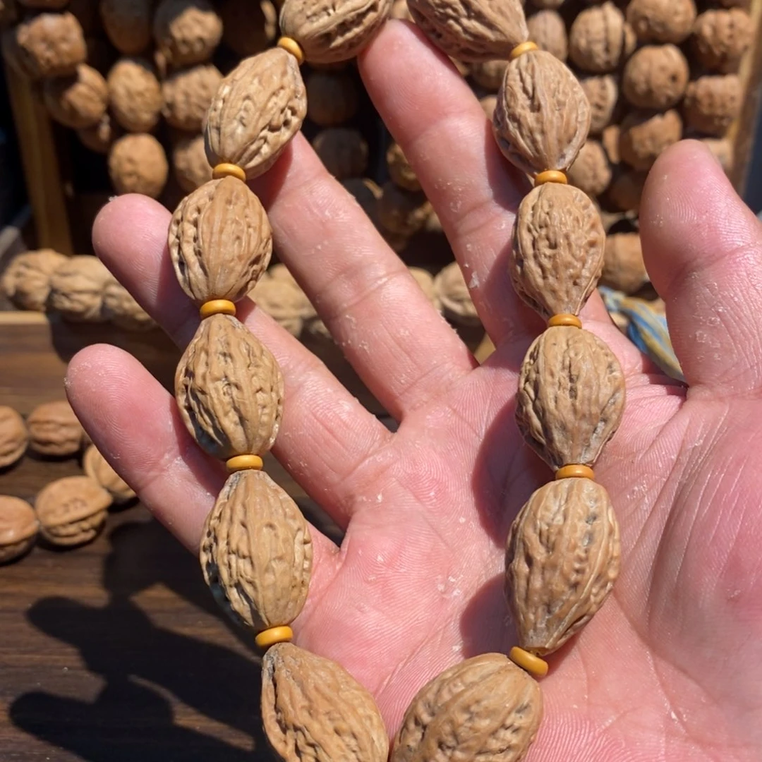 文玩核桃手串野生小核桃