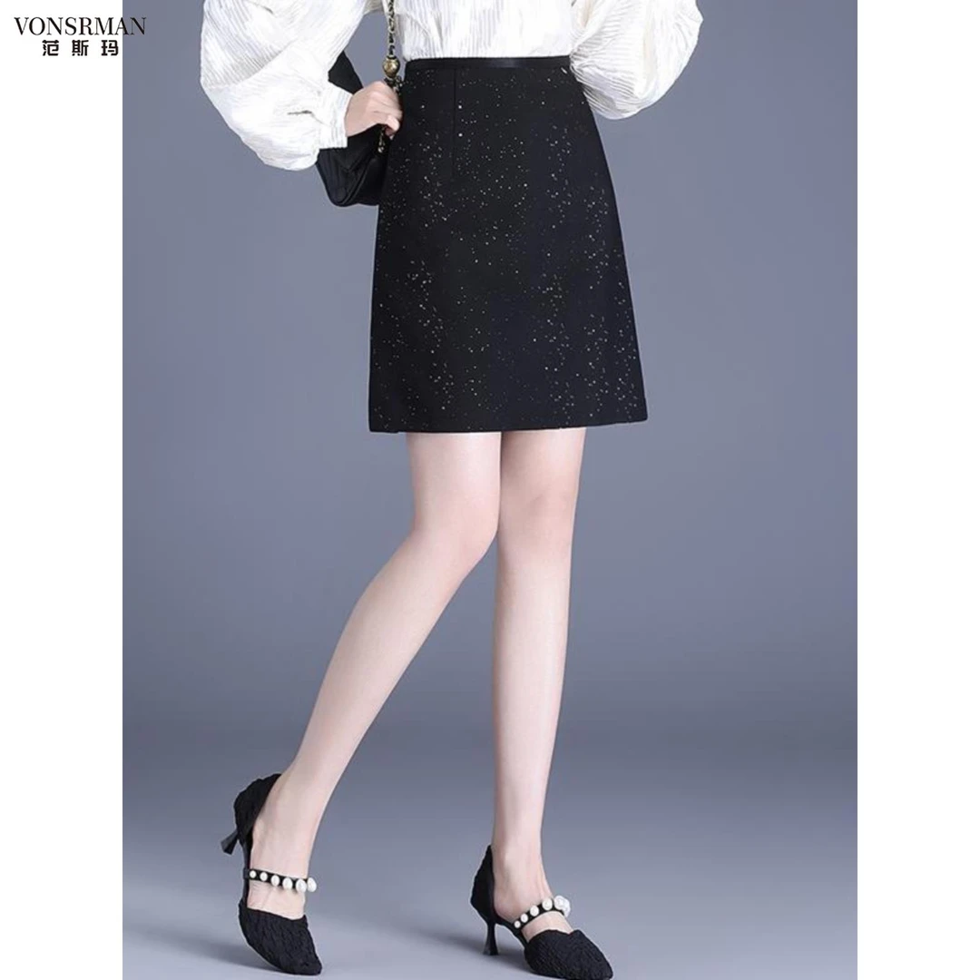 2025秋季新款小个子半身裙气质时尚修身显瘦包臀裙女裙子半身裙女