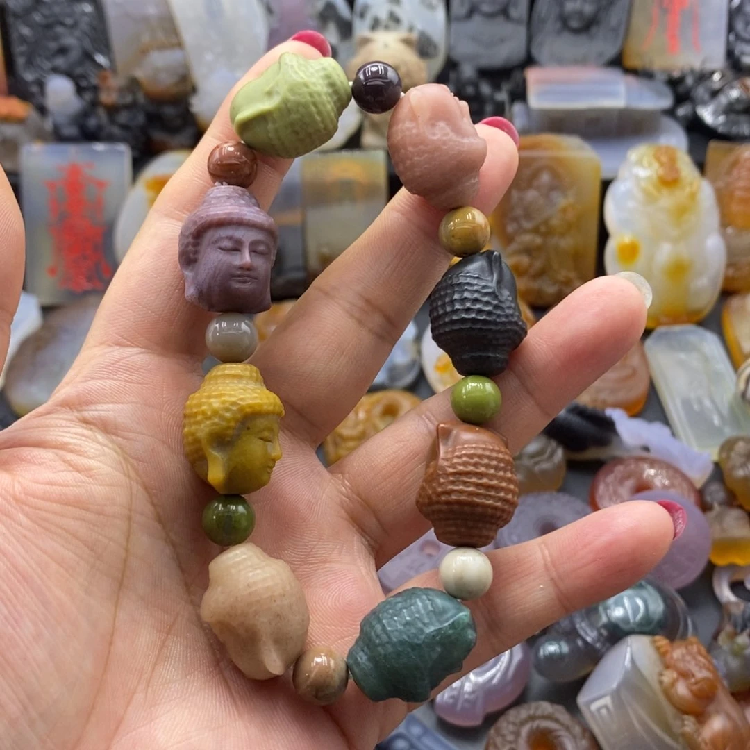 玛瑙/玉髓颈饰未镶嵌幸****6