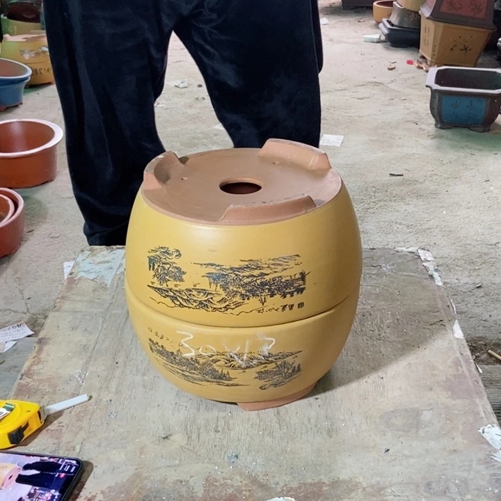 紫砂花盆紫砂紫砂